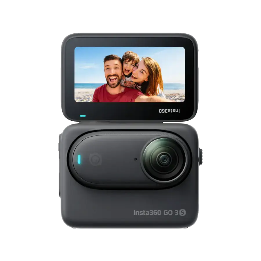 Екшн-камера Insta360 GO 3S 128GB Standard Bundle - Midnight Black (CINSAATA_GO3S13)