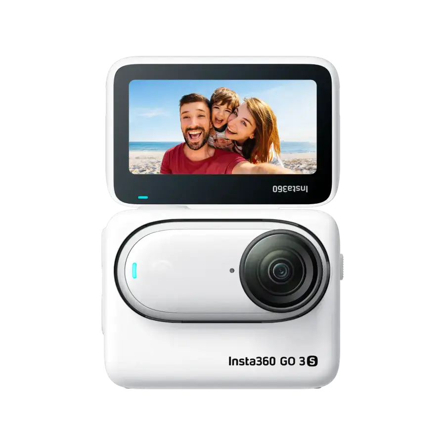 Екшн-камера Insta360 GO 3S 128GB Standard Bundle - White Arctic (CINSAATA_GO3S04)