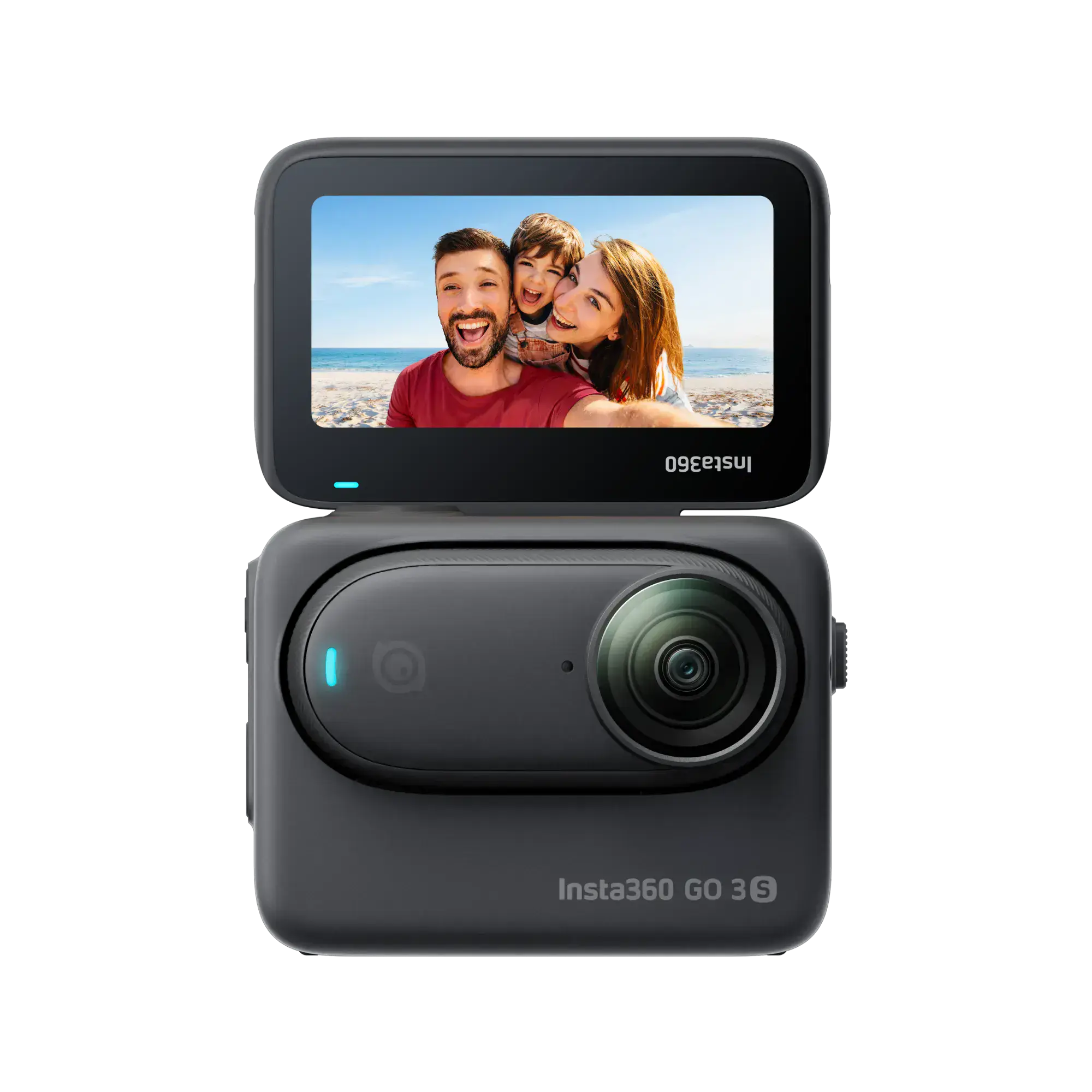 Экшн-камера Insta360 GO 3S 64GB Standard Bundle - Midnight Black (CINSAATA_GO3S14)