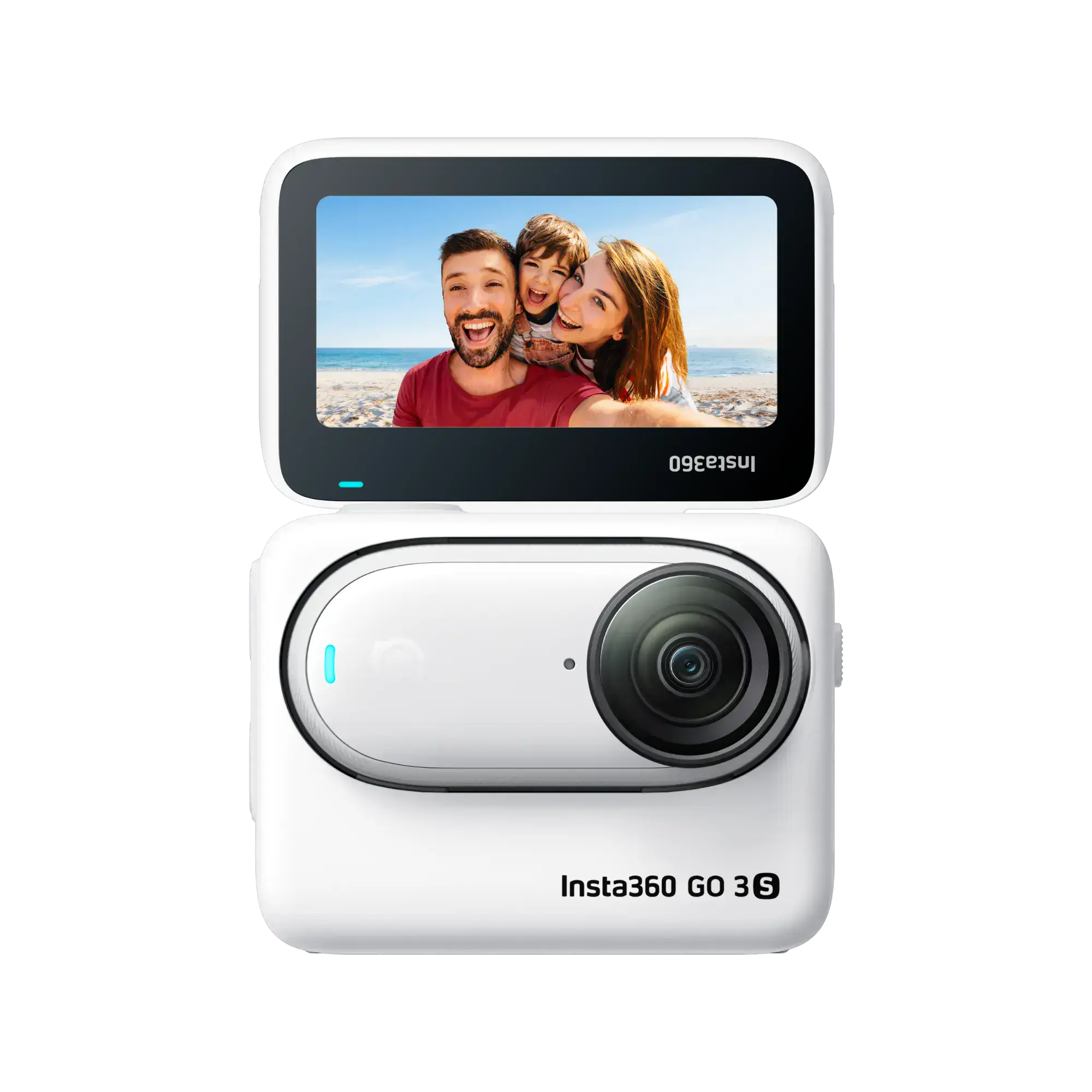 Экшн-камера Insta360 GO 3S 64GB Standard Bundle - White Arctic (CINSAATA_GO3S06)
