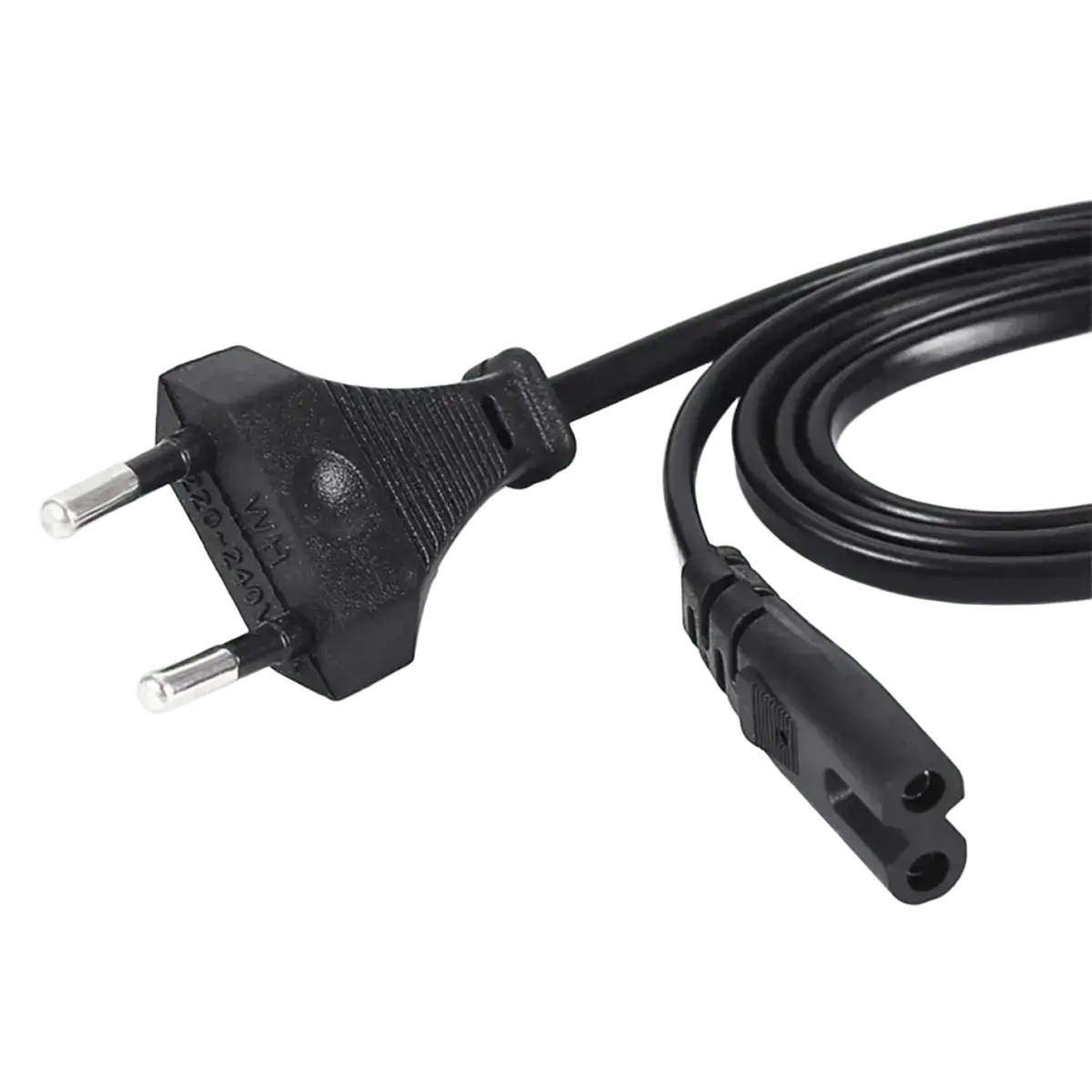 Кабель питания 220V 2-контактный C7 1.8m CEE 7/16 (16134)