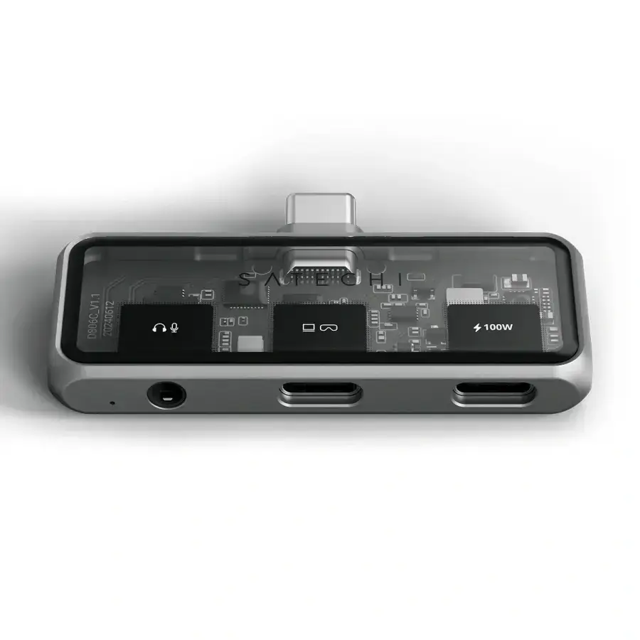 Хаб Satechi Mobile XR Hub with Audio - Space Grey (ST-HXRAJM)