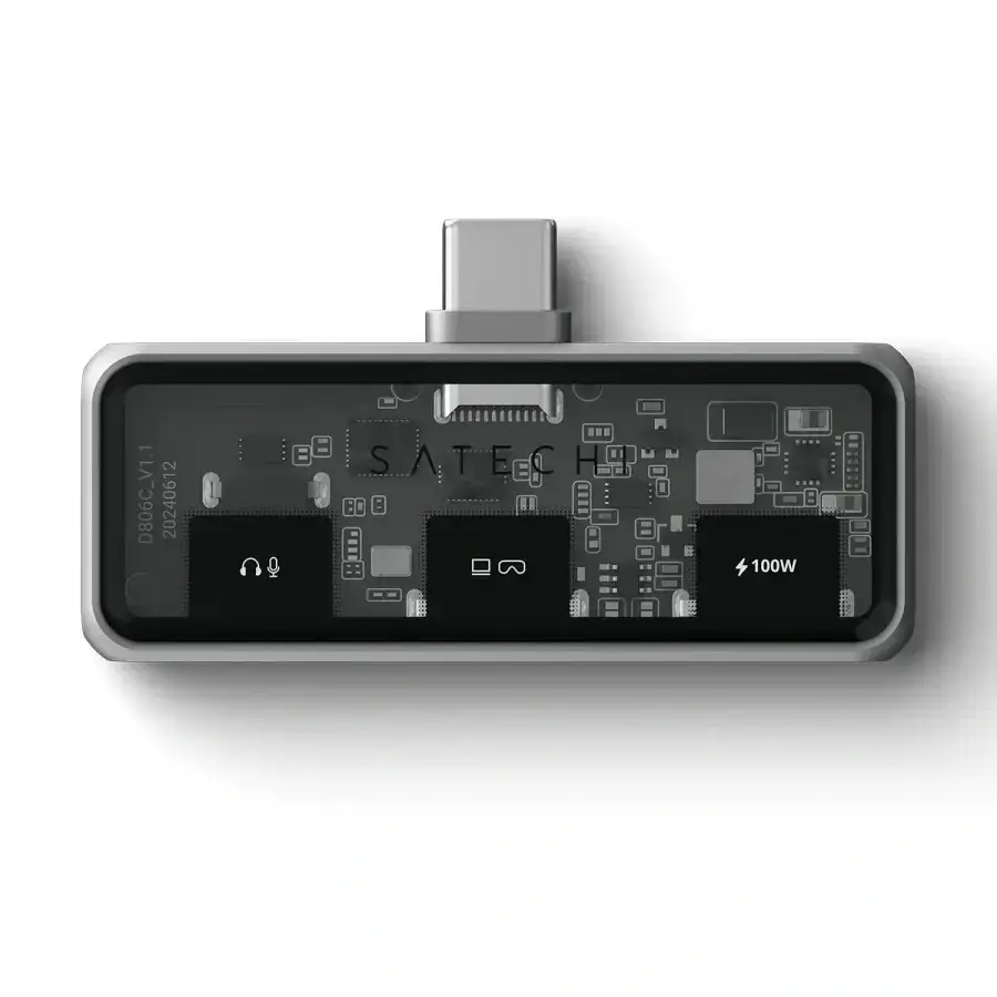 Хаб Satechi Mobile XR Hub with Audio - Space Grey (ST-HXRAJM)