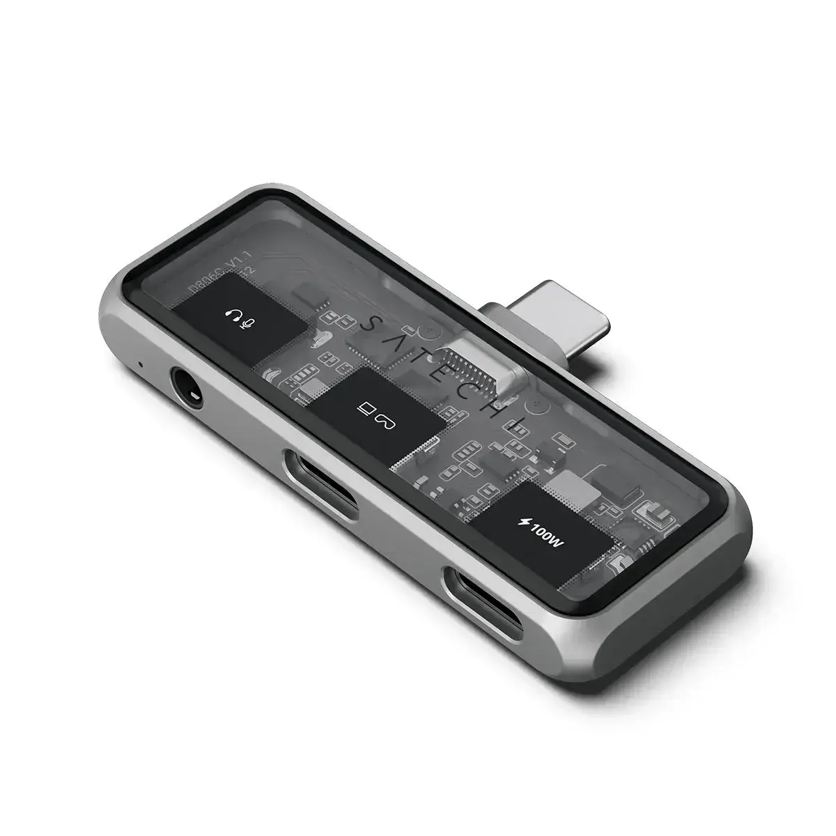 Хаб Satechi Mobile XR Hub with Audio - Space Grey (ST-HXRAJM)