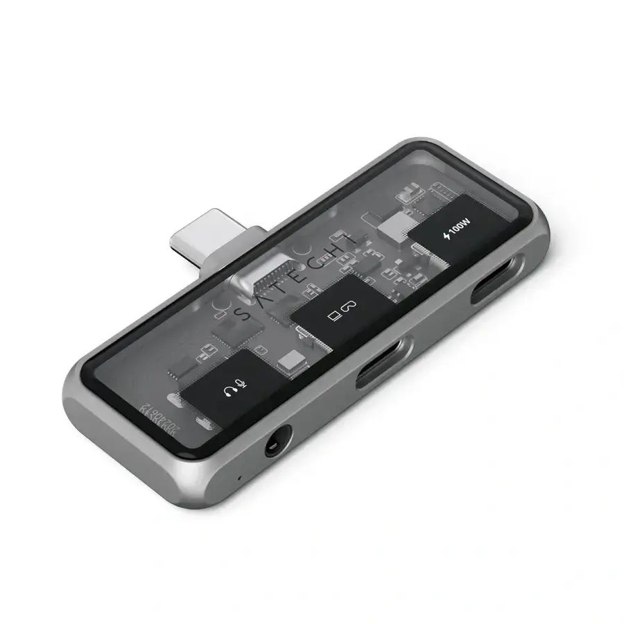 Хаб Satechi Mobile XR Hub with Audio - Space Grey (ST-HXRAJM)