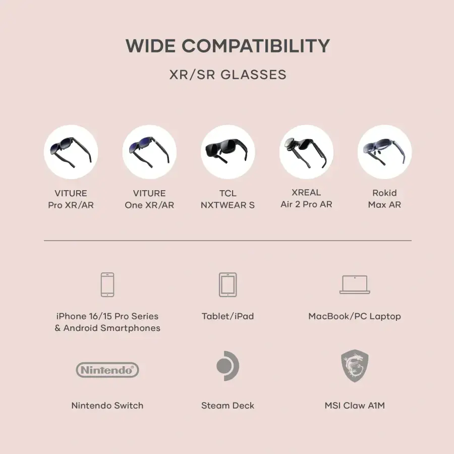 Хаб Satechi Mobile XR Hub with Audio - Space Grey (ST-HXRAJM)