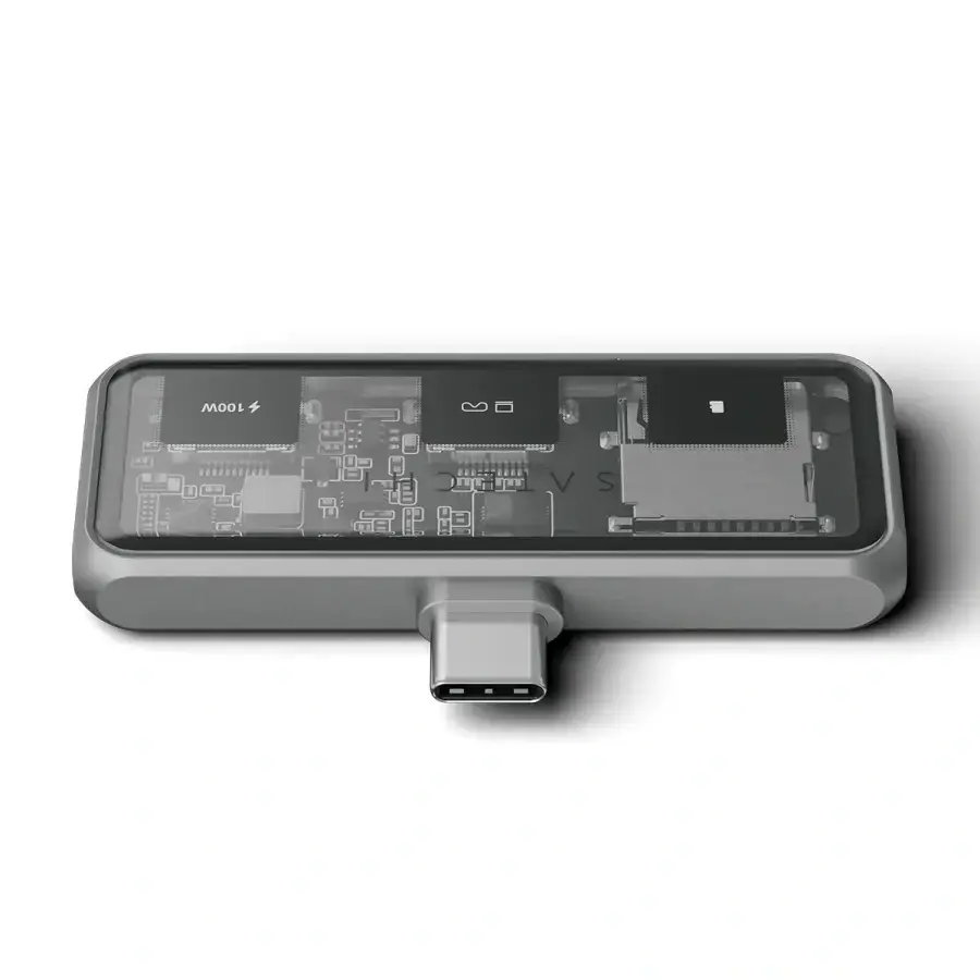 Хаб Satechi Mobile XR Hub with microSD - Space Grey (ST-HXRSDM)