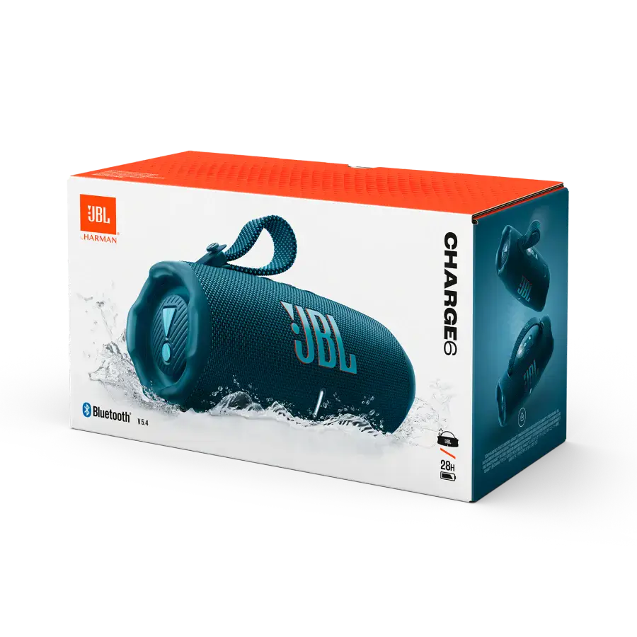 Колонка JBL Charge 6 - Blue (JBLCHARGE6BLU)