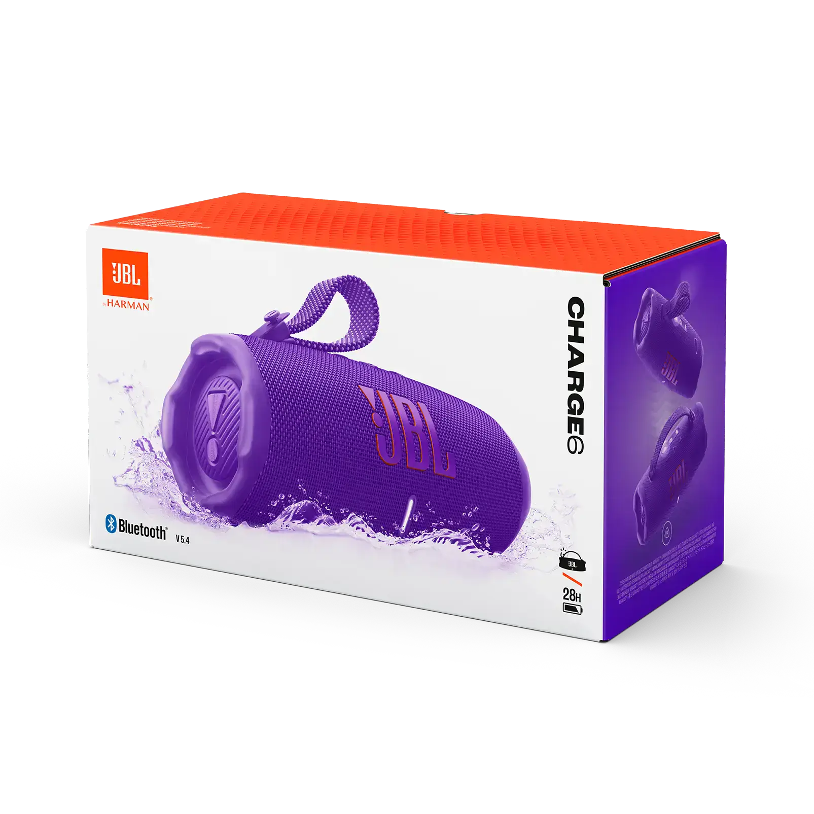 Колонка JBL Charge 6 - Purple (JBLCHARGE6PUR)