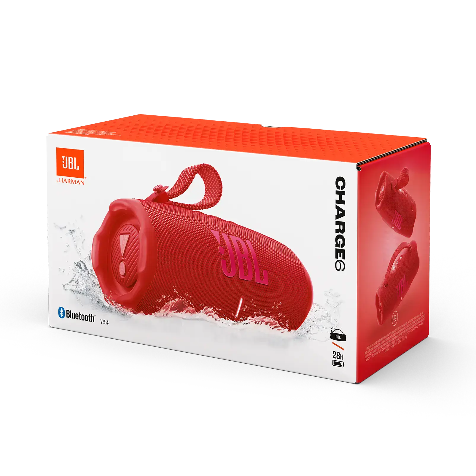 Колонка JBL Charge 6 - Red (JBLCHARGE6RED)