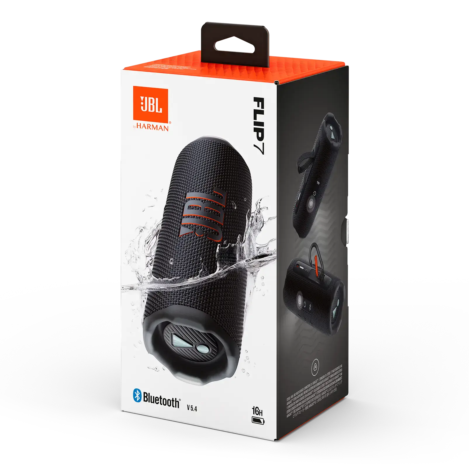 Колонка JBL Flip 7 - Black (JBLFLIP7BLK)