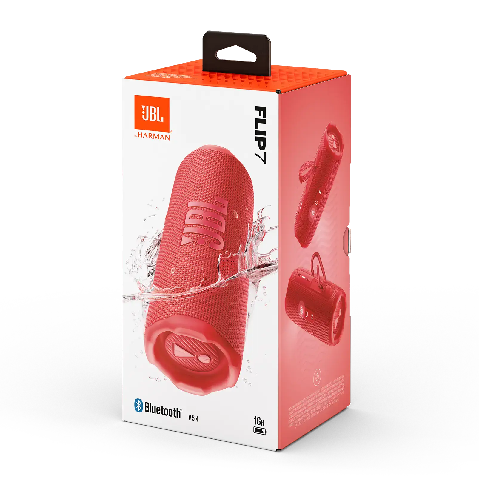 Колонка JBL Flip 7 - Red (JBLFLIP7RED)