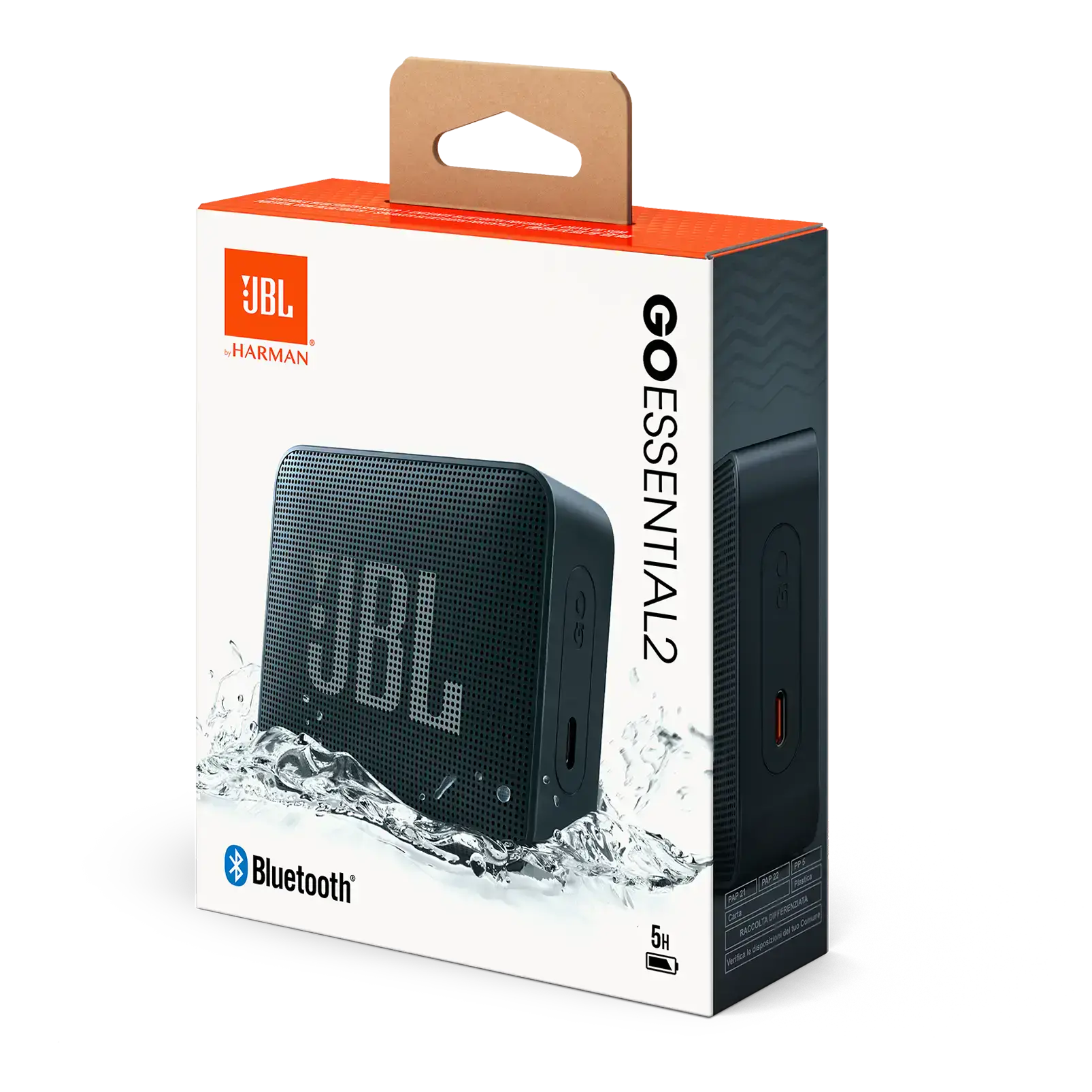 Колонка JBL GO 2 Essential Black (JBLGOES2BLKEU)
