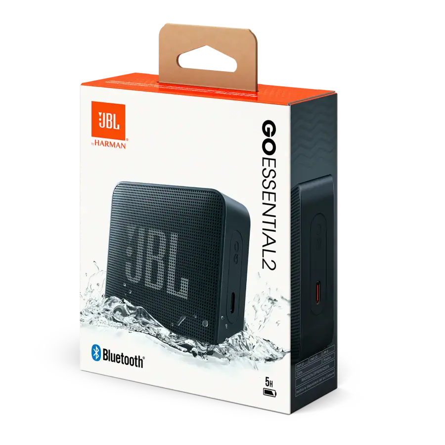 Колонка JBL GO 2 Essential Black (JBLGOES2BLKEU)