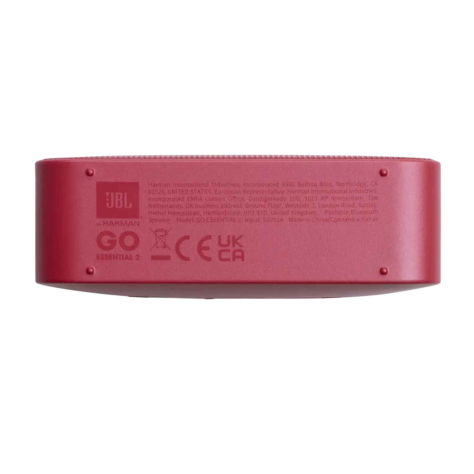 Колонка JBL GO 2 Essential Red (JBLGOES2REDEU)