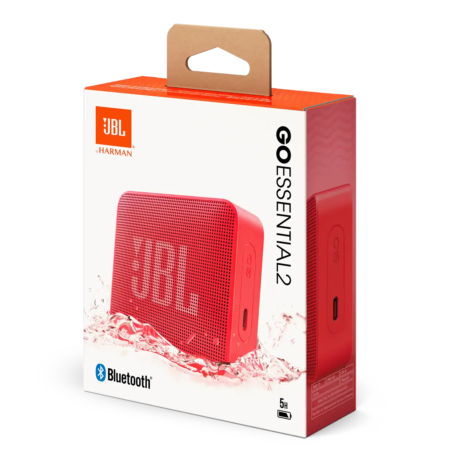 Колонка JBL GO 2 Essential Red (JBLGOES2REDEU)