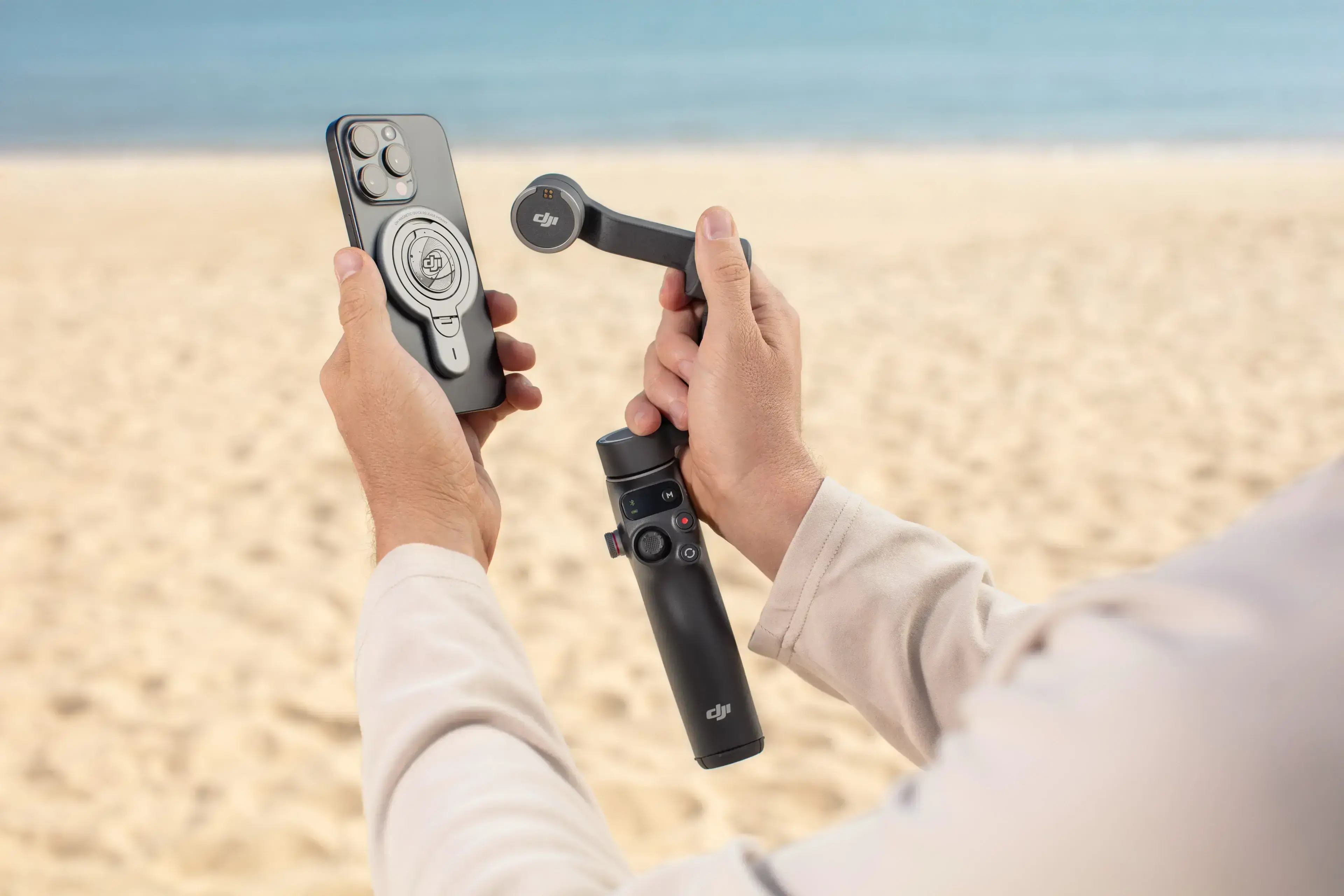 Магнітне швидкознімне кріплення DJI OM Magnetic Quick-Release Mount (CP.OS.00000398.01)