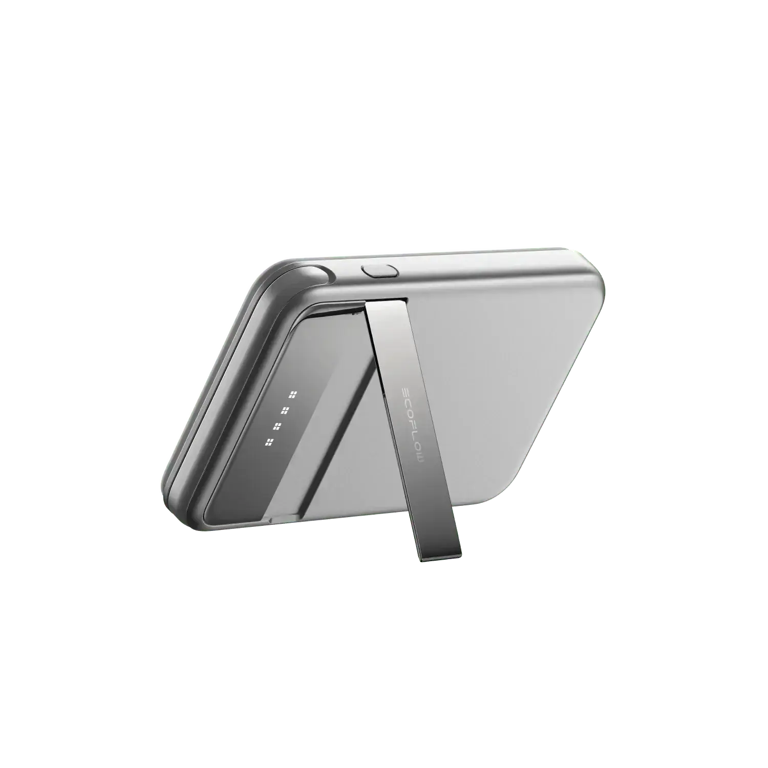 Магнитный павербанк с подставкой EcoFlow RAPID Magnetic Power Bank 5000mAh Qi2 – Silver (EF-RAPID5000-B-EU)