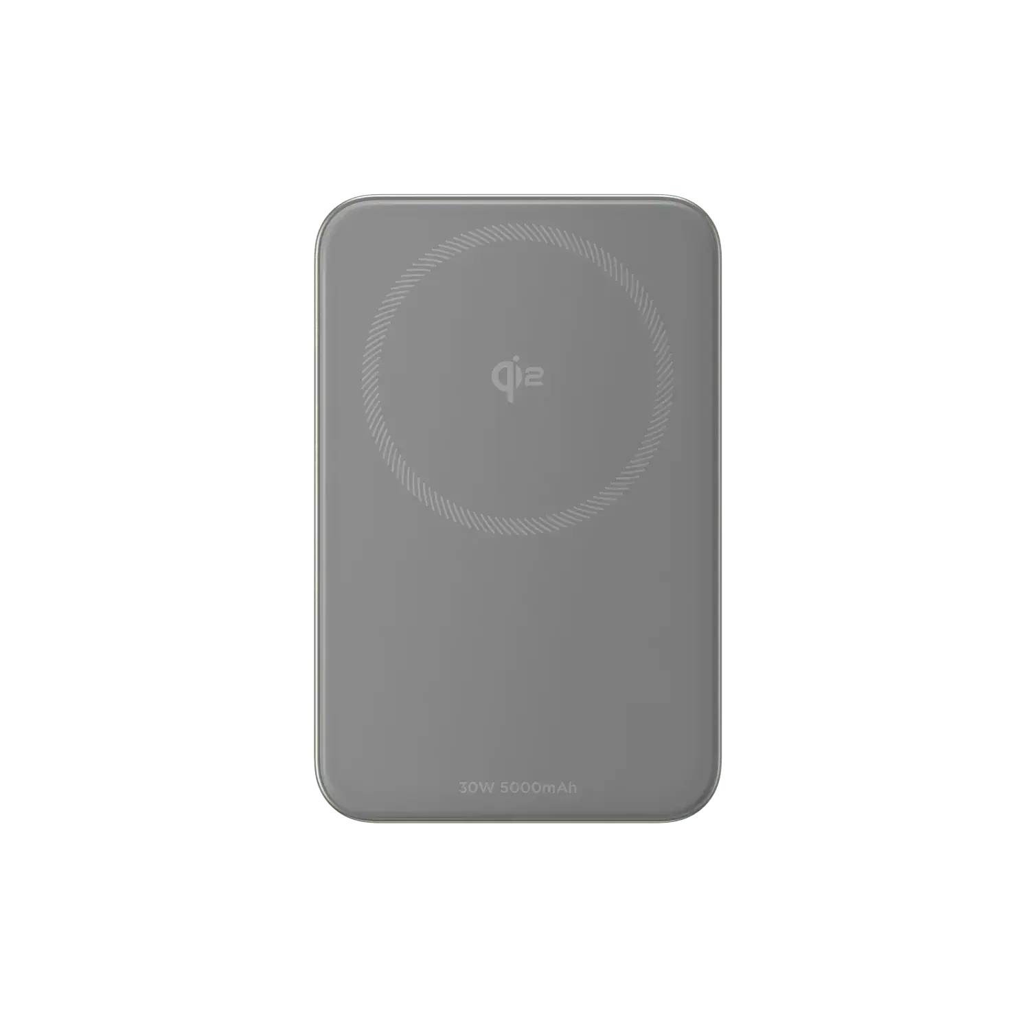 Магнитный павербанк с подставкой EcoFlow RAPID Magnetic Power Bank 5000mAh Qi2 – Silver (EF-RAPID5000-B-EU)