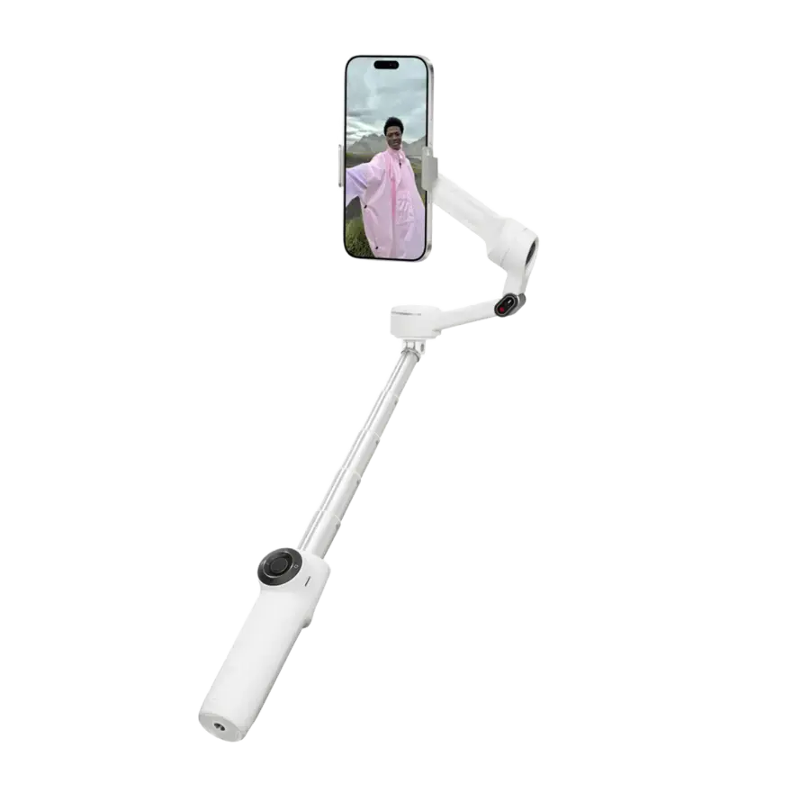 Монопод-стабилизатор для смартфона Insta360 Flow 2 Pro [AI Tracker Bundle] - Summit White (CINSABQB_FLOW236)