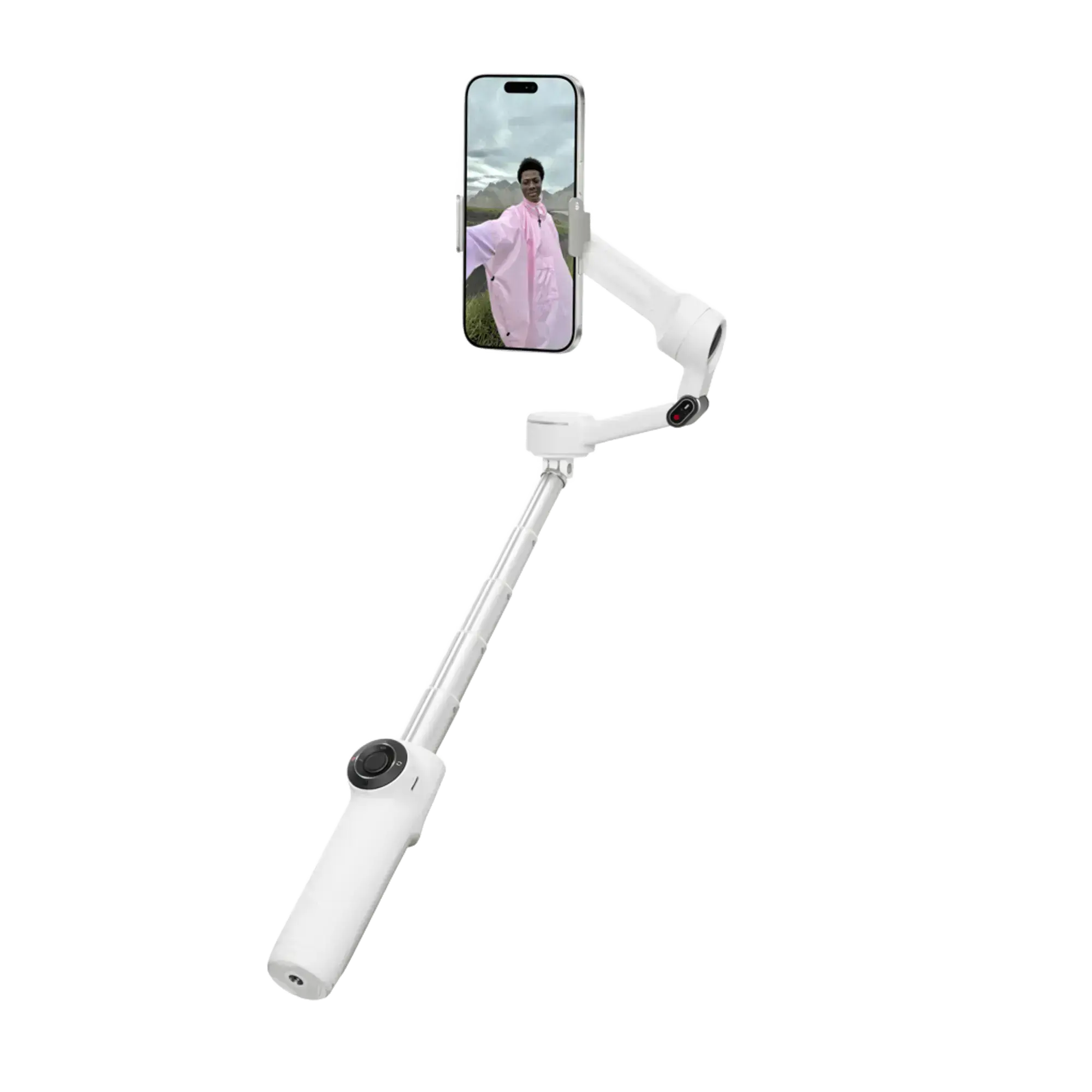 Монопод-стабилизатор для смартфона Insta360 Flow 2 Pro [Creator Bundle] - Summit White (CINSABQ/B)
