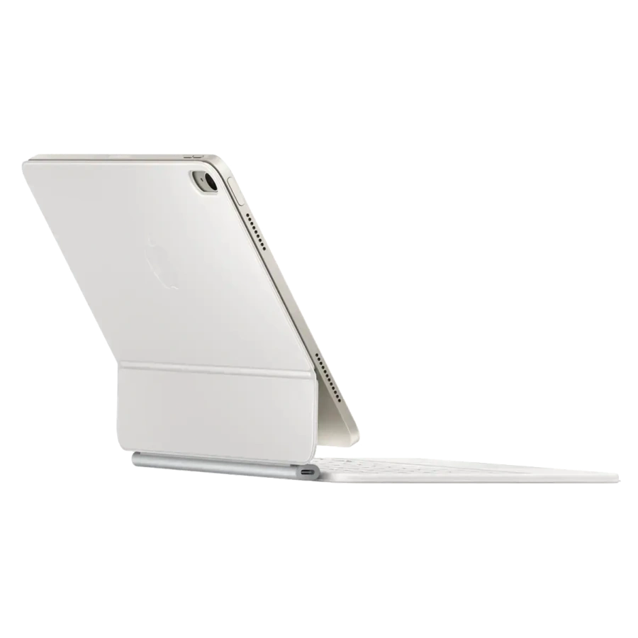 Чехол-клавиатура Apple Magic Keyboard для iPad Air 11" [M2-M4] & iPad Air [4th and 5th generation] - White - US English (MDFV4)