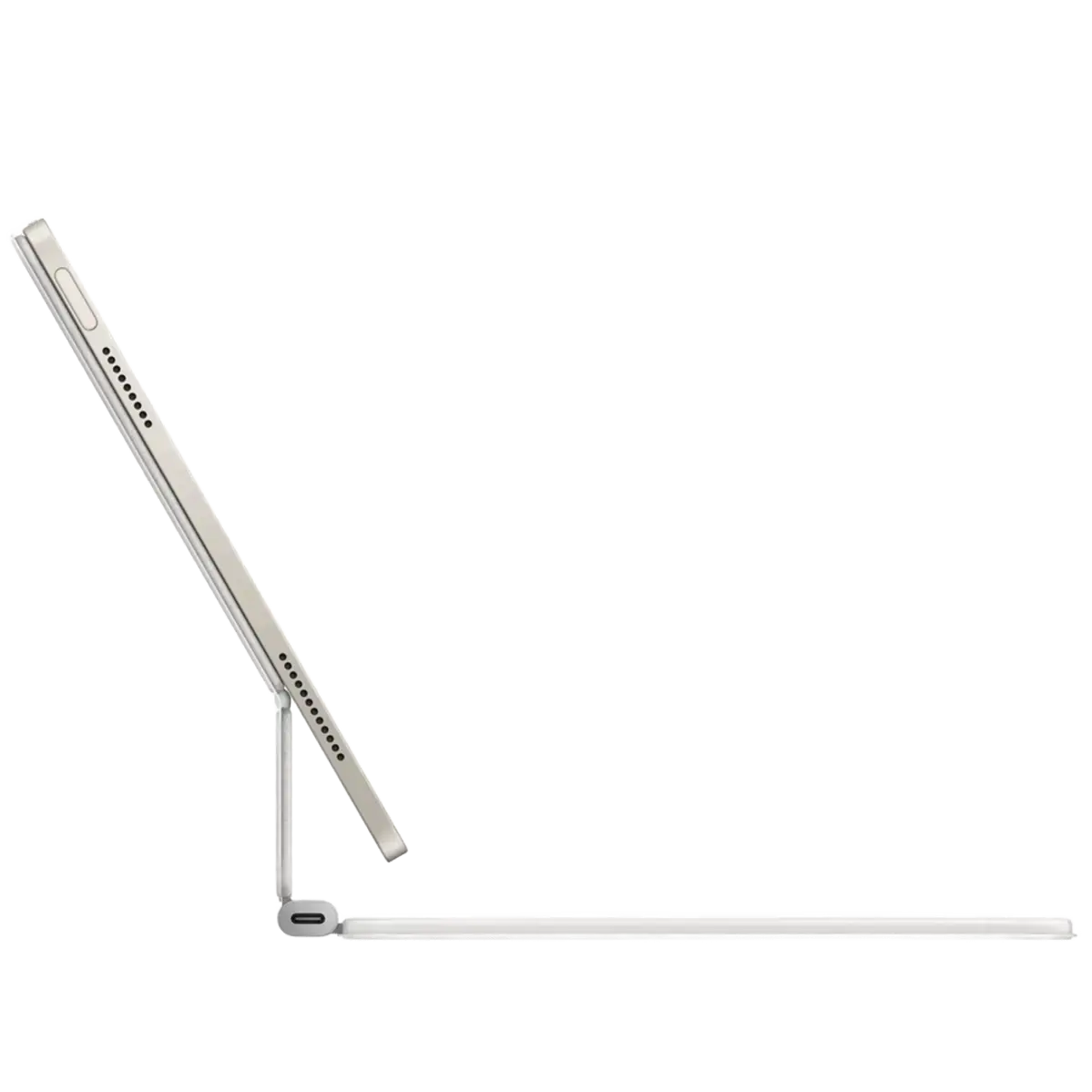Чехол-клавиатура Apple Magic Keyboard для iPad Air 13" [M3 and M2] - White - German (MDFW4D/A)