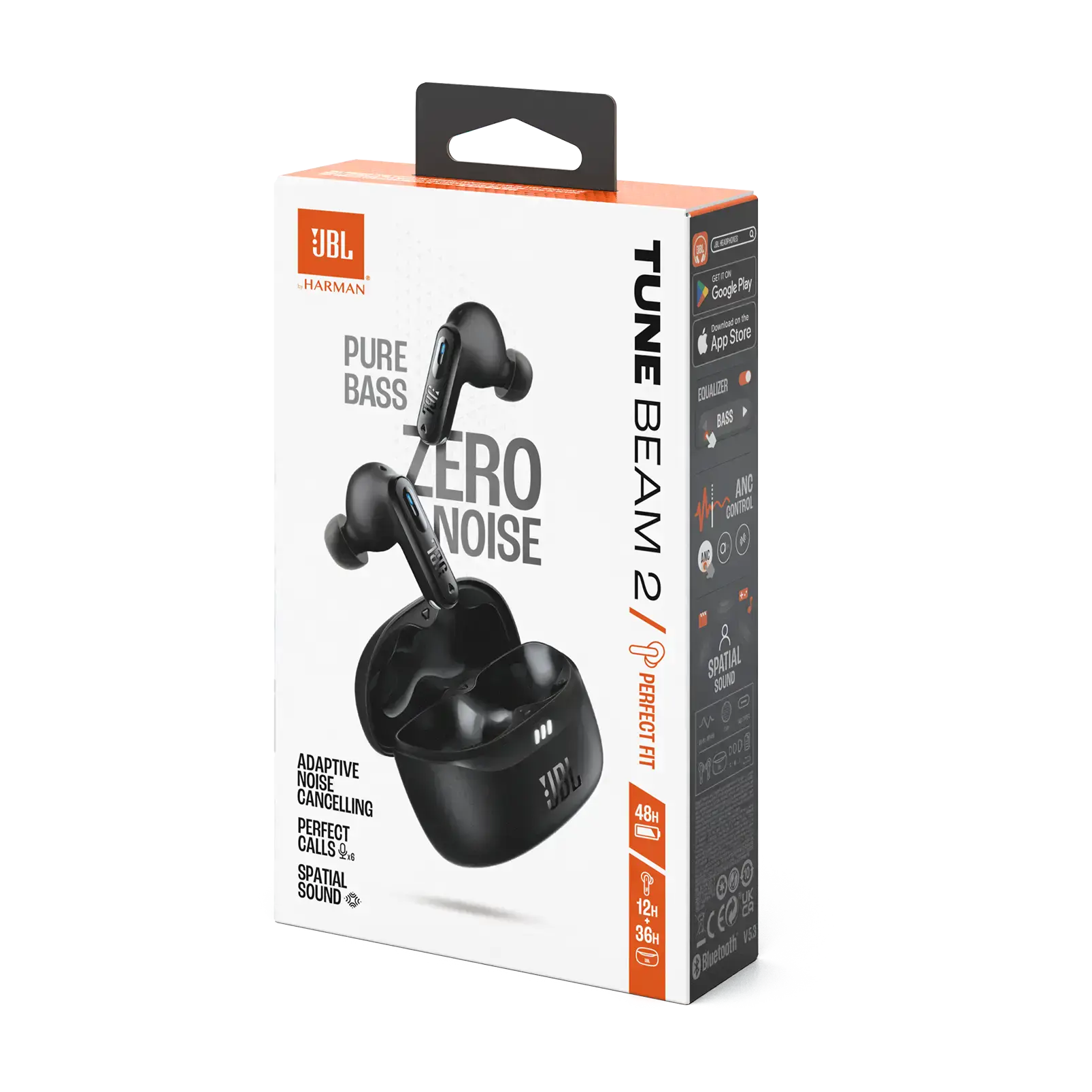 Наушники JBL Tune Beam 2 - Black (JBLTBEAM2BLK)