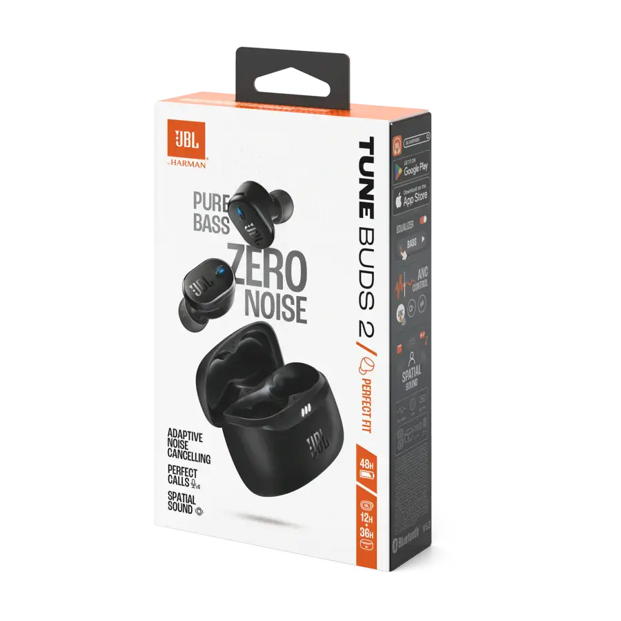 Наушники JBL Tune Buds 2 - Black (JBLTBUDS2BLK)
