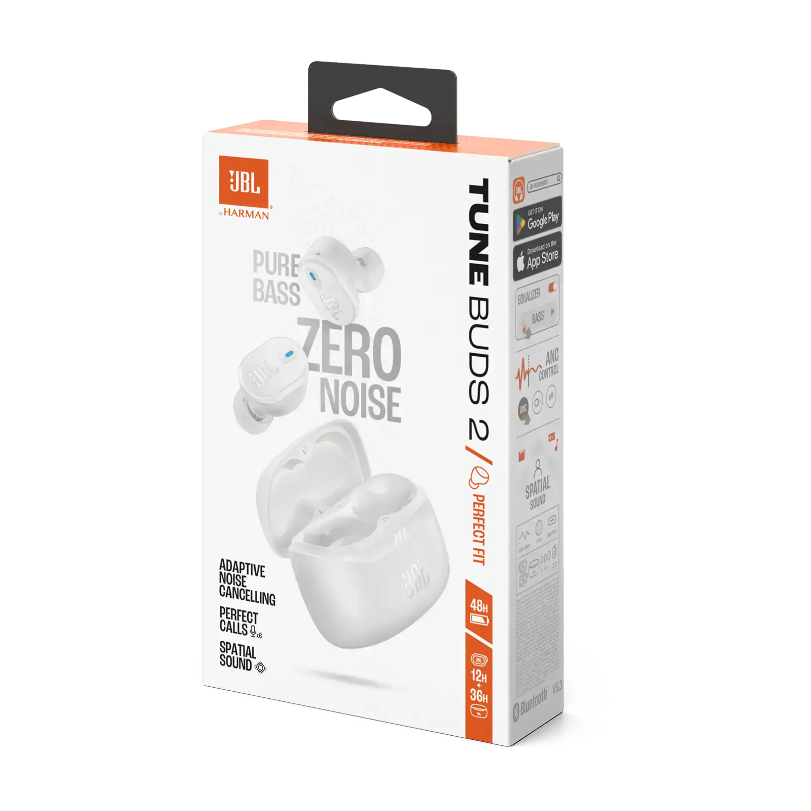 Навушники JBL Tune Buds 2 - White (JBLTBUDS2WHT)