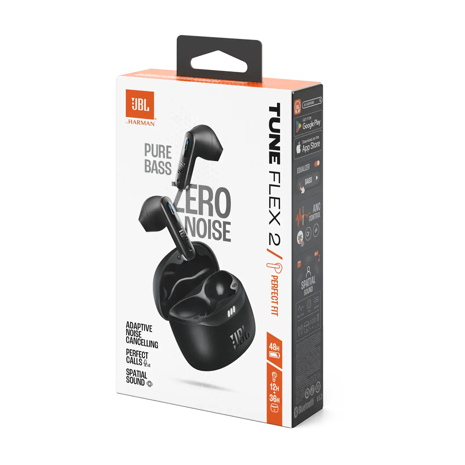 Наушники JBL Tune Flex 2 - Black (JBLTFLEX2BLK)