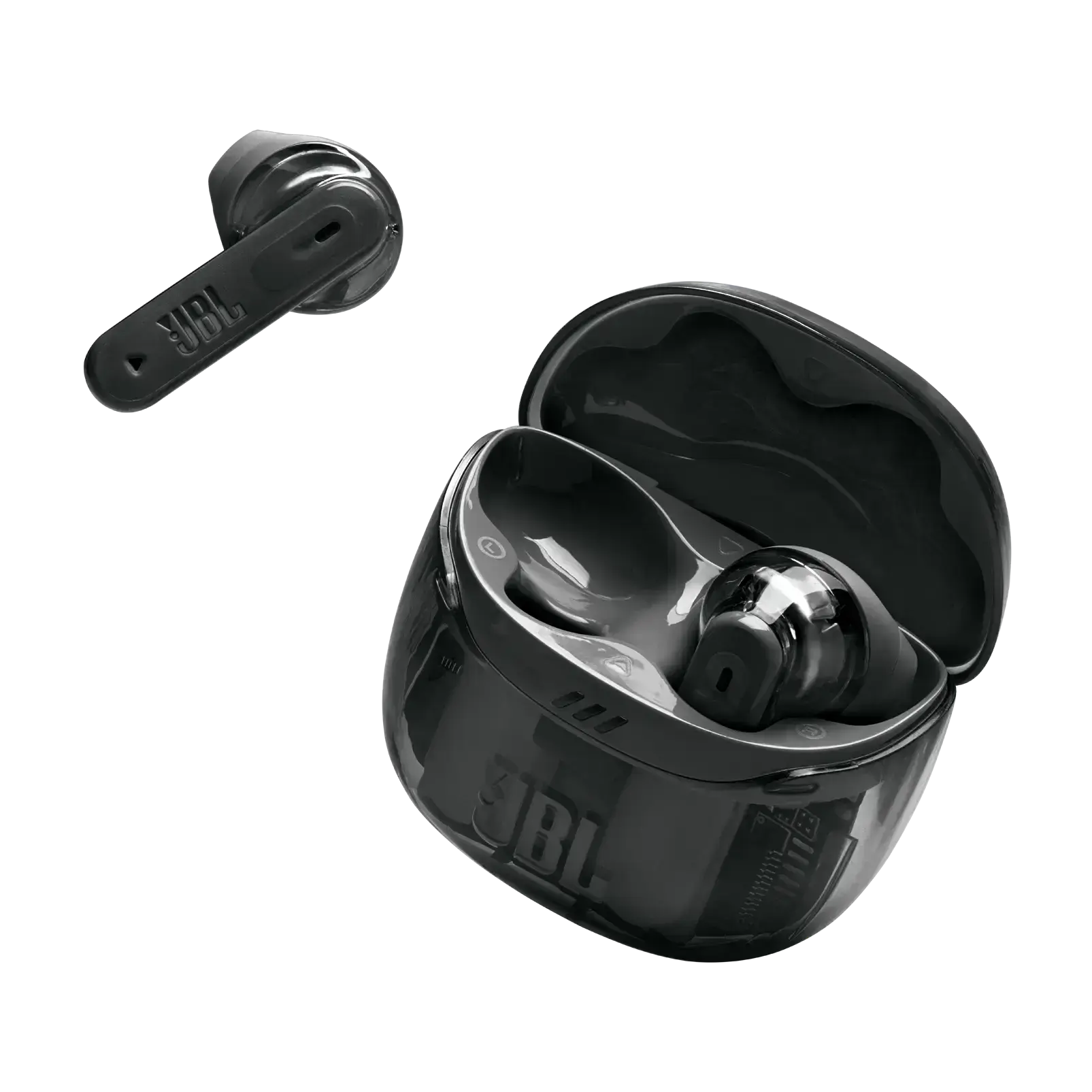 Навушники JBL Tune Flex 2 Ghost Edition - Ghost Black (JBLTFLEX2GBLK)