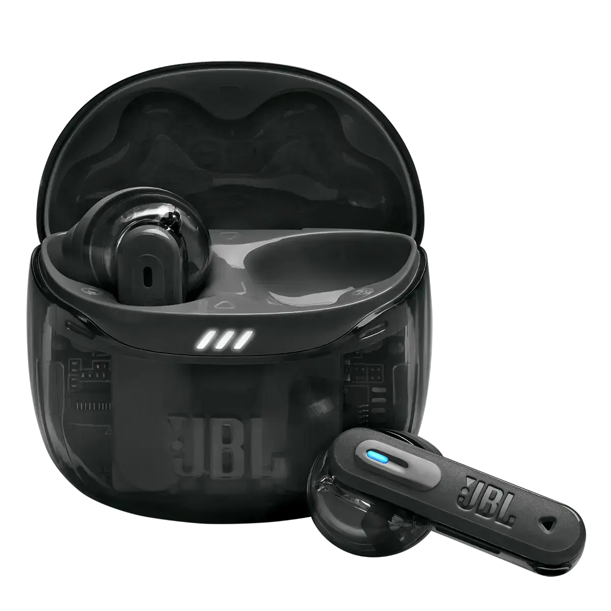 Навушники JBL Tune Flex 2 Ghost Edition - Ghost Black (JBLTFLEX2GBLK)