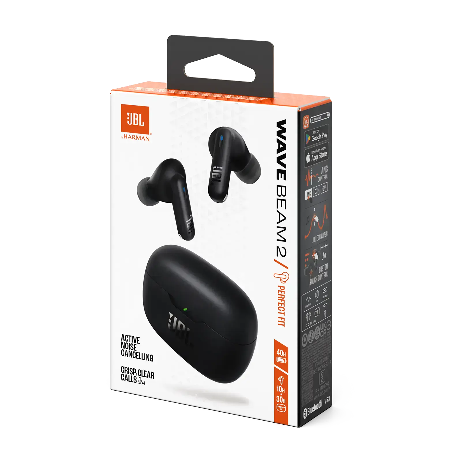 Навушники JBL Wave Beam 2 - Black (JBLWBEAM2BLK)