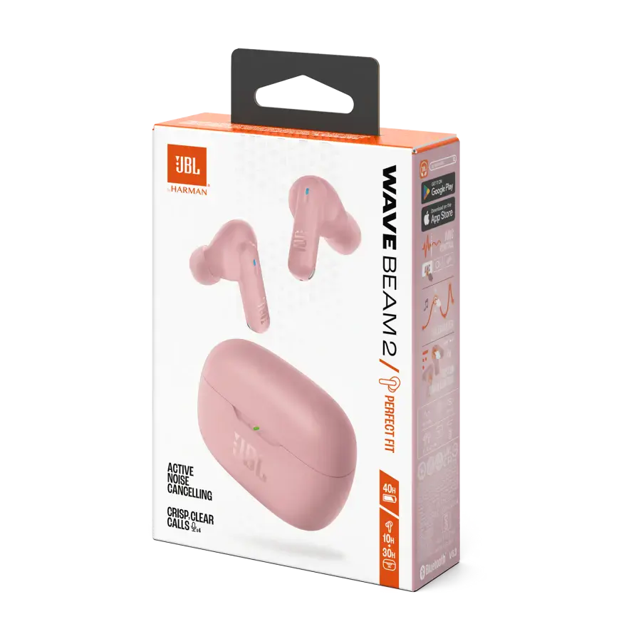 Навушники JBL Wave Beam 2 - Pink (JBLWBEAM2PIK)