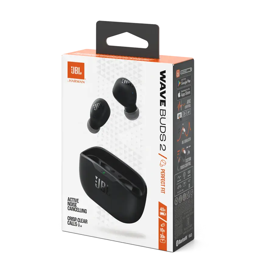 Наушники JBL Wave Buds 2 - Black (JBLWBUDS2BLK)