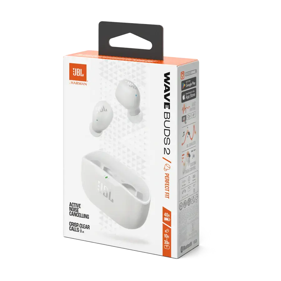 Наушники JBL Wave Buds 2 - White (JBLWBUDS2WHT)