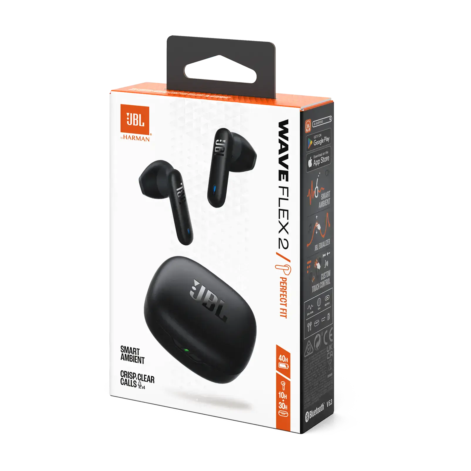 Наушники JBL Wave Flex 2 - Black (JBLWFLEX2BLK)