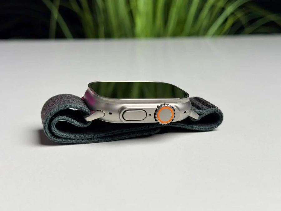 NEW NO BOX Годинник Apple Watch Ultra 2 GPS + Cellular 49mm Titanium Case with Blue/Black Trail Loop - S/M (MRF53)