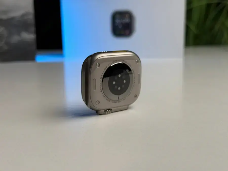 OPEN BOX Apple Watch Ultra 2 2024 GPS + Cellular 49mm Natural Titanium Case with Navy Ocean Band (MX4D3)