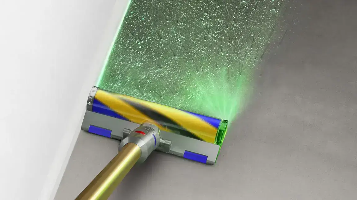Пилосос Dyson V12 Detect Slim Absolute with HEPA filter - Gold (448870-01)