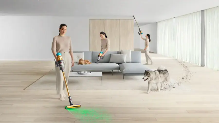 Пилосос Dyson V12 Detect Slim Absolute with HEPA filter - Gold (448870-01)