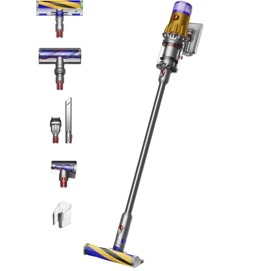 Пилосос Dyson V12 Detect Slim - Yellow/Nickel (447625-01)