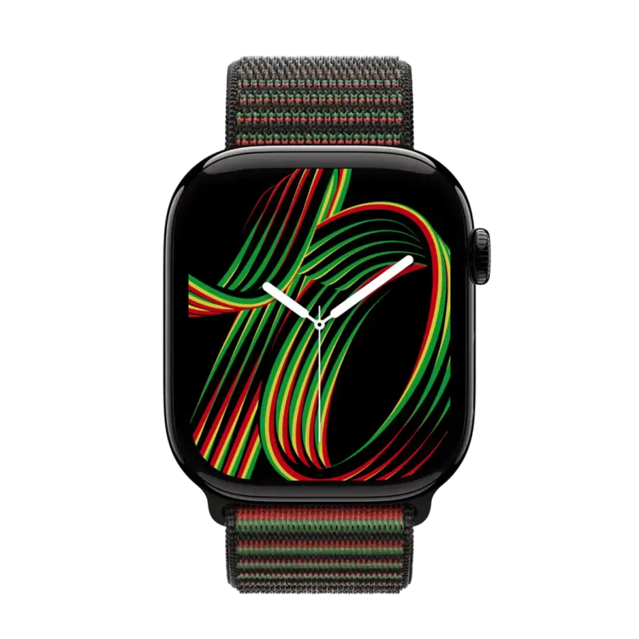 Ремінець Apple Black Unity Sport Loop для Apple Watch 44/45/46/49mm - Unity Rhythm (MDF54)