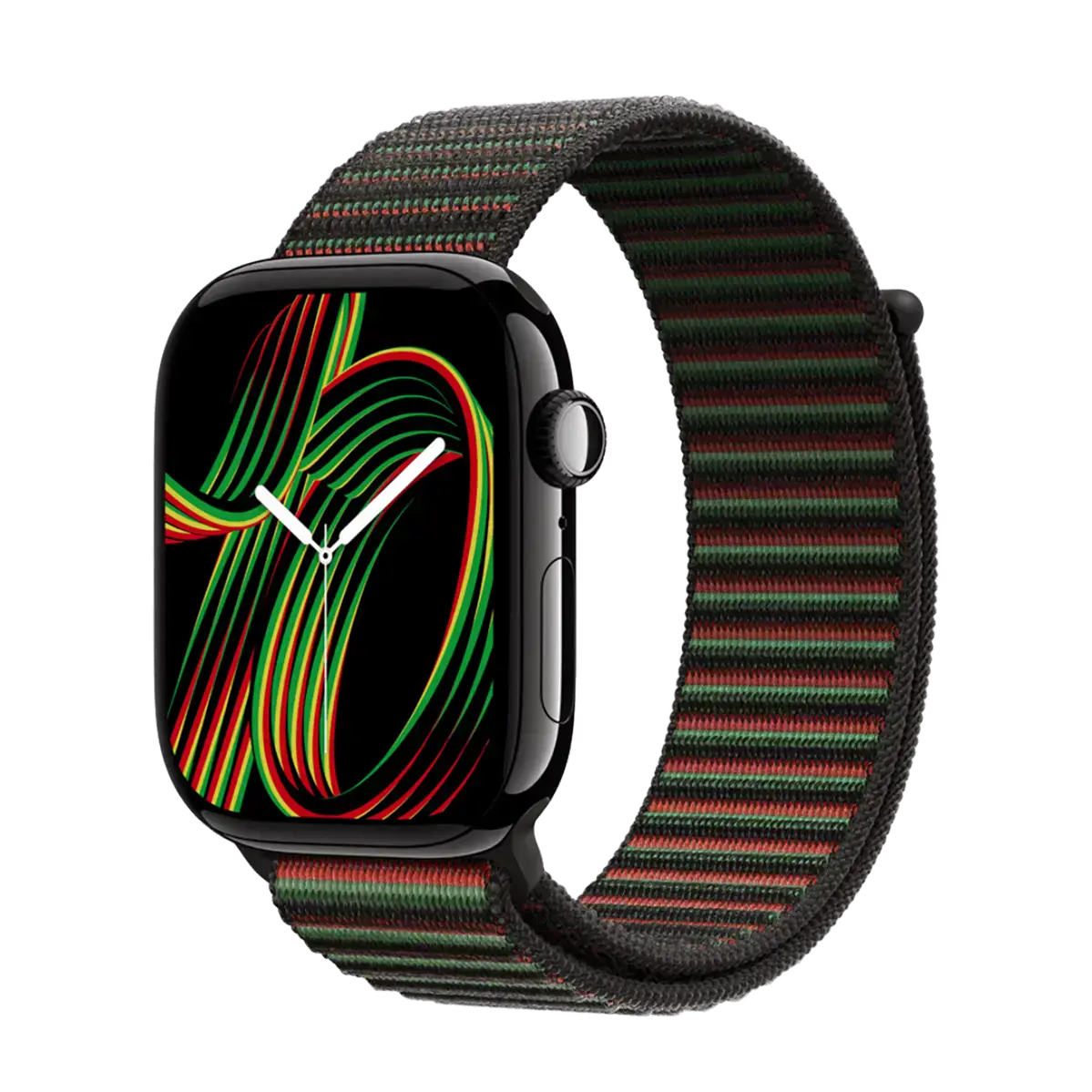 Ремешок Apple Black Unity Sport Loop для Apple Watch 44/45/46/49mm - Unity Rhythm (MDF54)