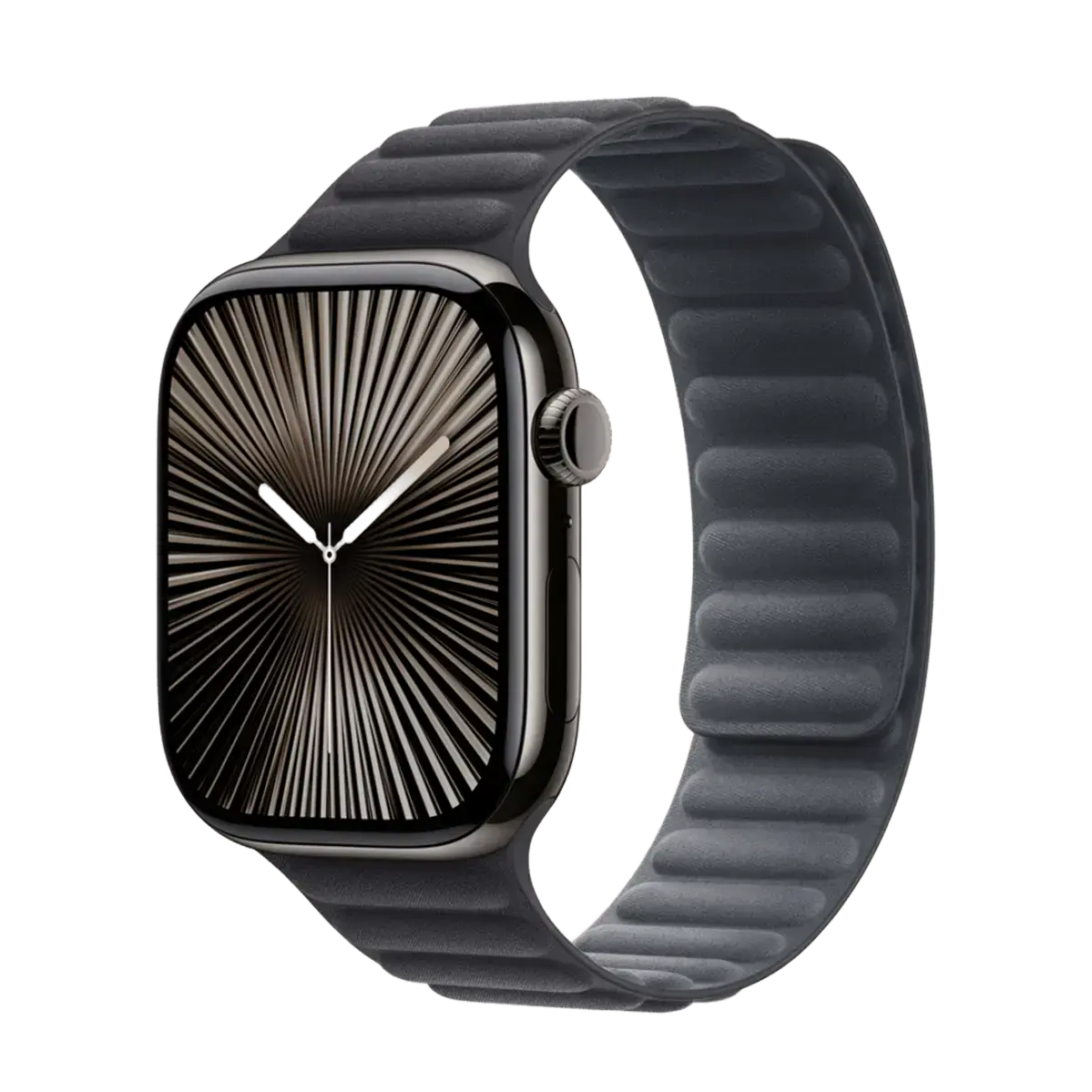 Ремінець Apple Magnetic Link S/M для Apple Watch 44/45/46/49mm - Black (MXWY3)