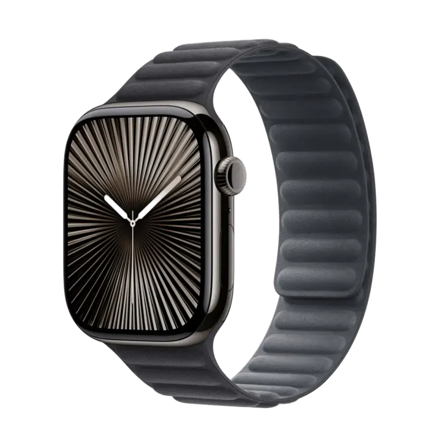 Ремінець Apple Magnetic Link S/M для Apple Watch 44/45/46/49mm - Black (MXWY3)