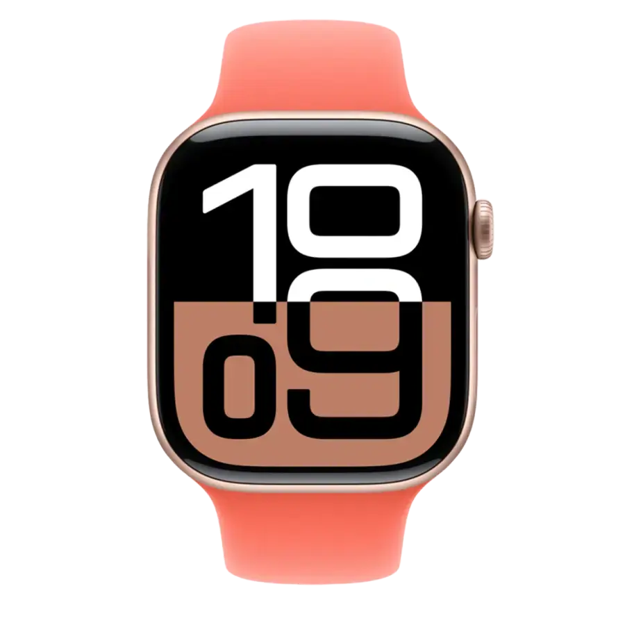 Ремінець Apple Sport Band S/M для Apple Watch 44/45/46/49mm - Tangerine (MDT54)