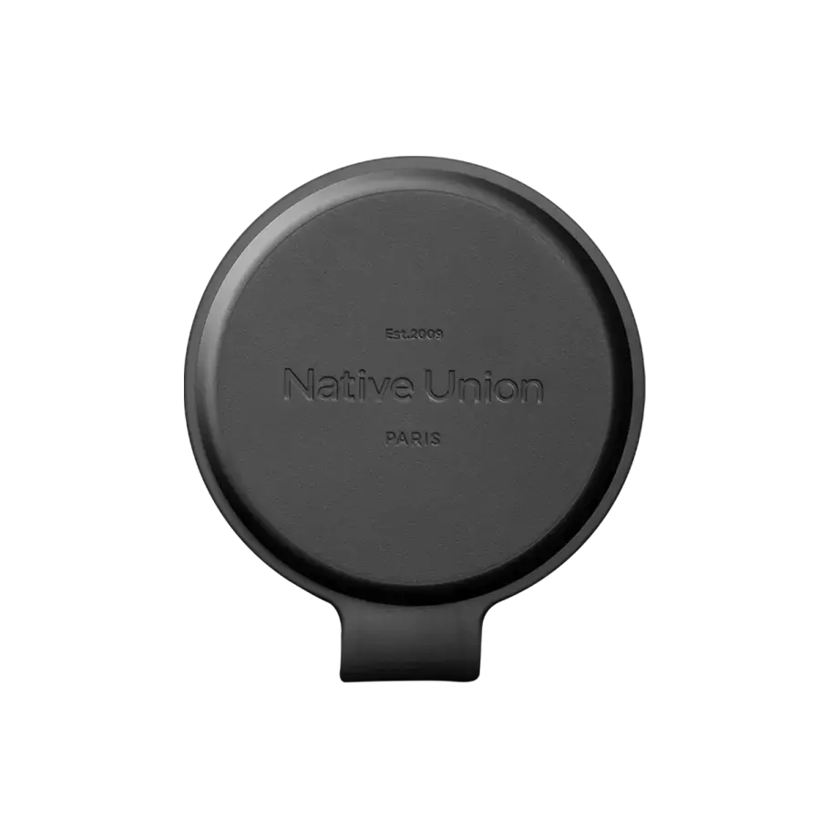 Складаний бездротовий зарядний пристрій Native Union Voyage 2-in-1 Qi2 Wireless Charger - Black (VOY-2IN1-WL-BLK)