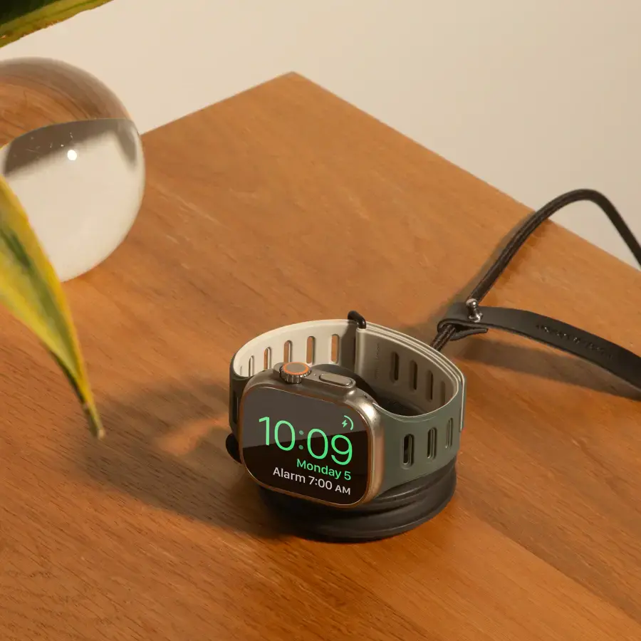 Складаний бездротовий зарядний пристрій Native Union Voyage 2-in-1 Qi2 Wireless Charger - Black (VOY-2IN1-WL-BLK)